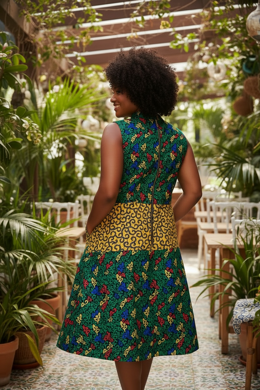 Floral A-Line Dress